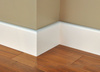 BIAŁA Listwa Przypodłogowa MDF 100x16 - NA WILGOĆ